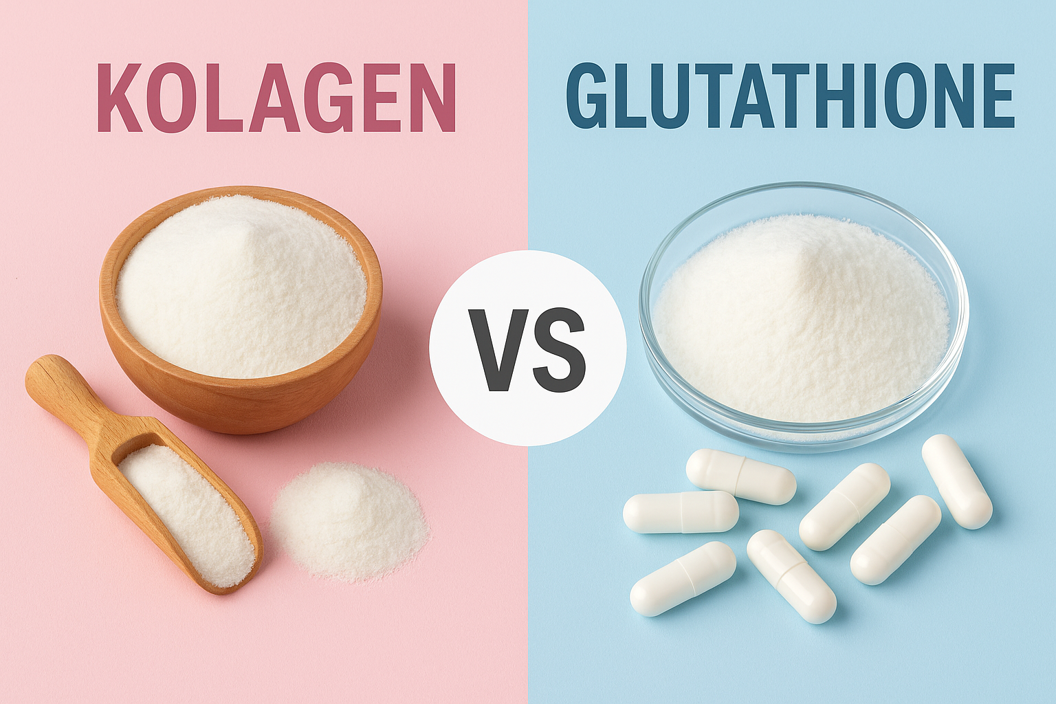 perbedaan glutathione dan collagen Kolagen vs Glutathione: Mana yang Lebih Baik untuk Mencerahkan Kulit? Pack:60 days nutrición interna Cymbiotika Liposomal Glutathione –